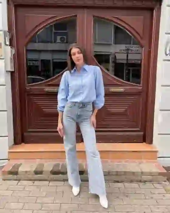 Πουκαμισο Γαλαζιο