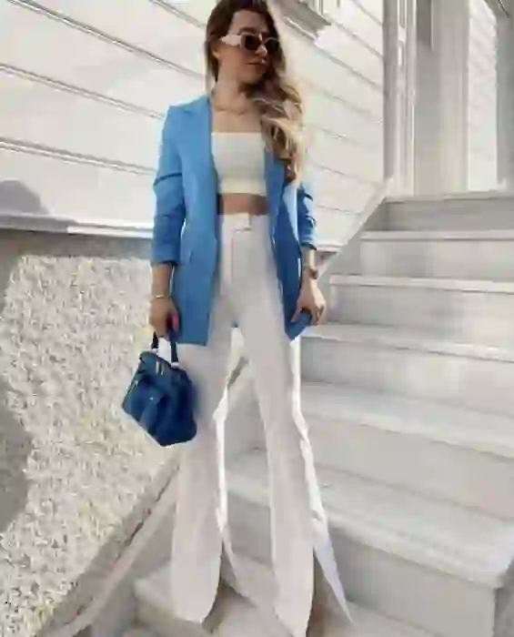 Μπλειζερ- Μπλε