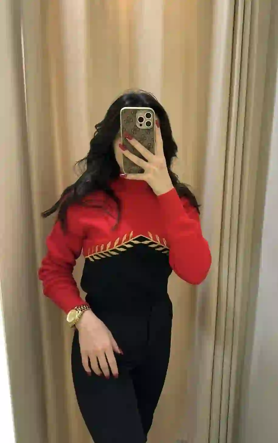 Πλεκτη Crop Μπλουζα- Μαυρο