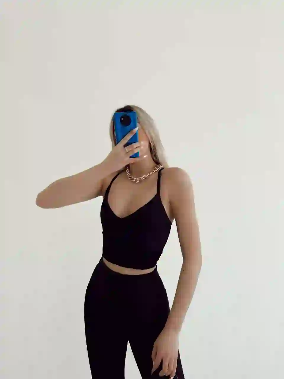 Σατέν Τοπ/ Μαύρο