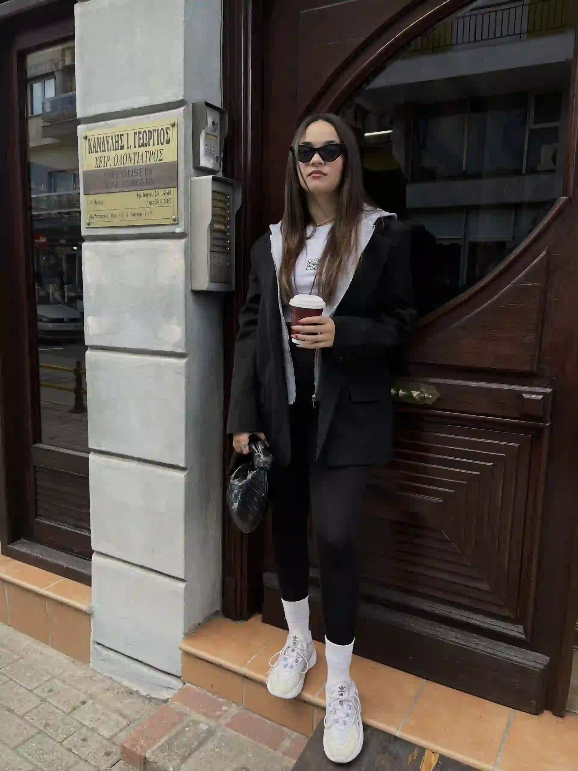 OVERSIZED ΜΠΛΕΙΖΕΡ ΜΕ ΛΕΠΤΟΜΕΡΕΙΑ ΦΟΥΤΕΡ/ ΜΑΥΡΟ