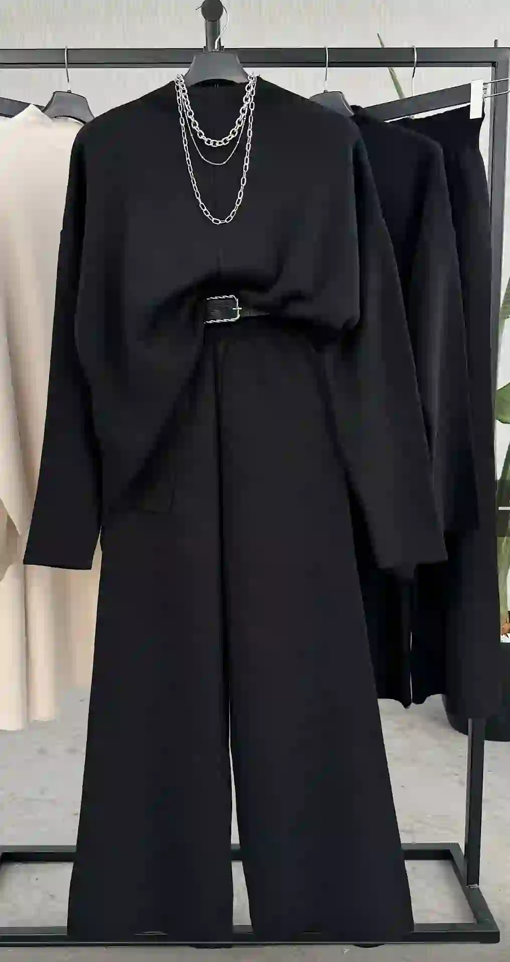 Cozy Πλεκτό Σετ / Μαύρο