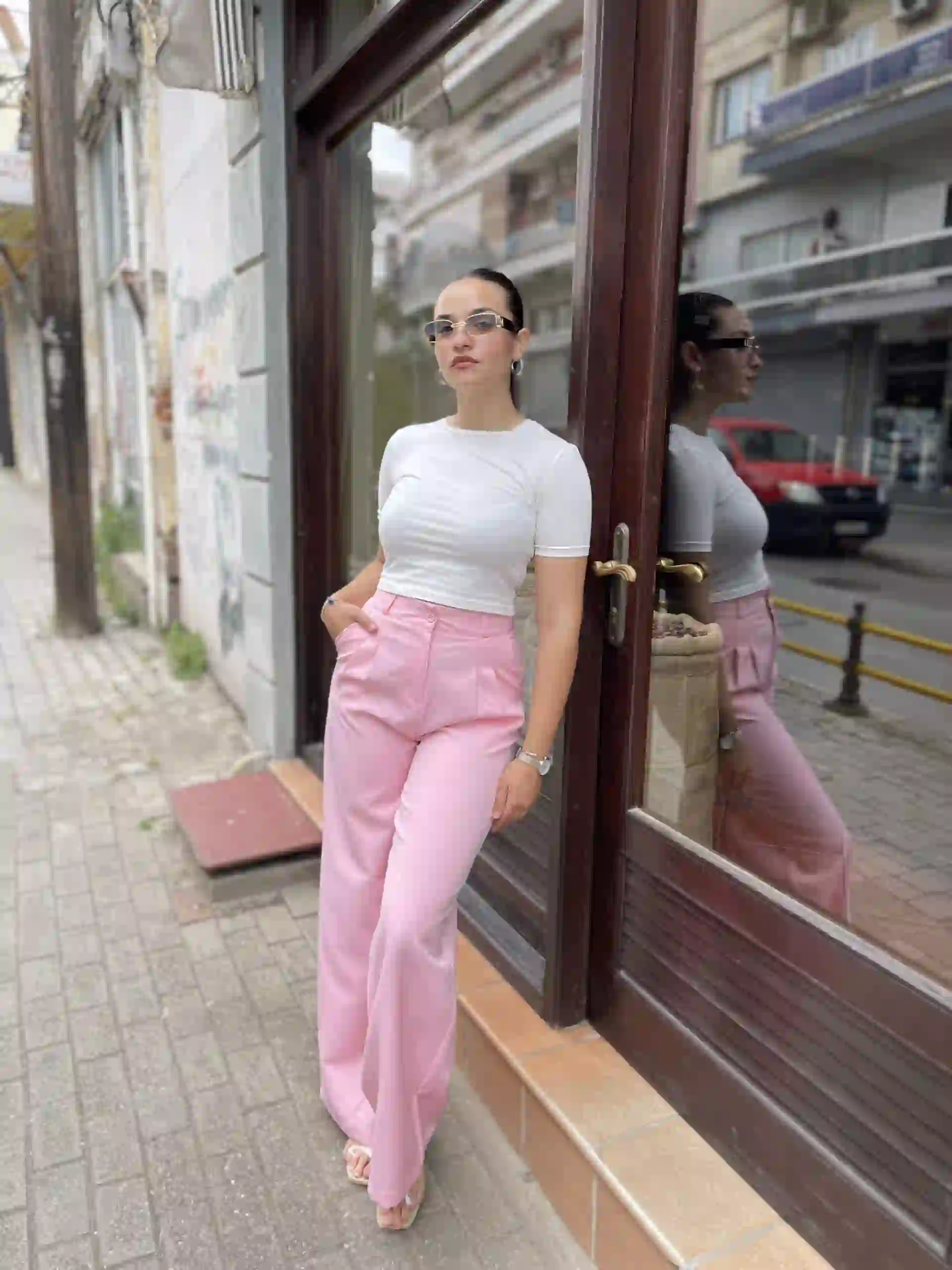 Palazzo Παντελόνι / Baby Pink