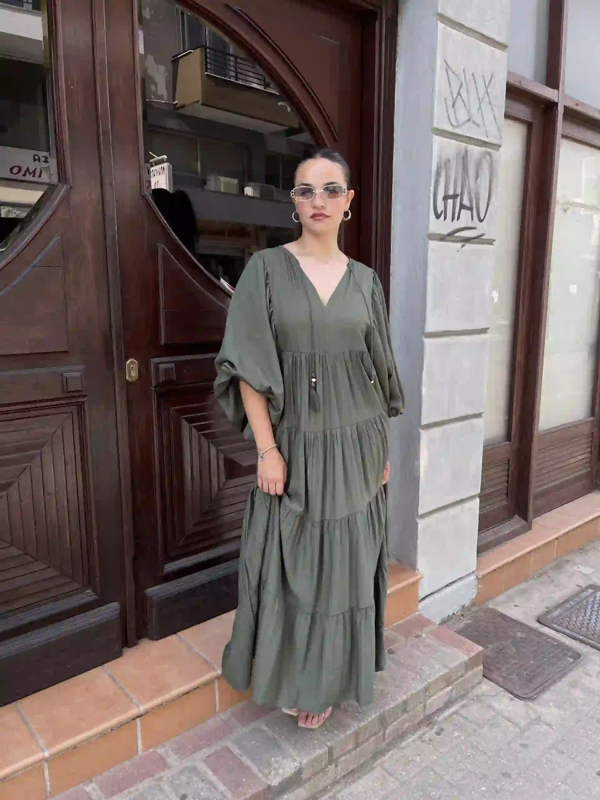 Maxi Φόρεμα / Χακί