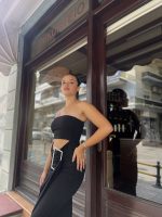 Strapless Cut Out Φόρεμα / Μαύρο 💥 - Image 2
