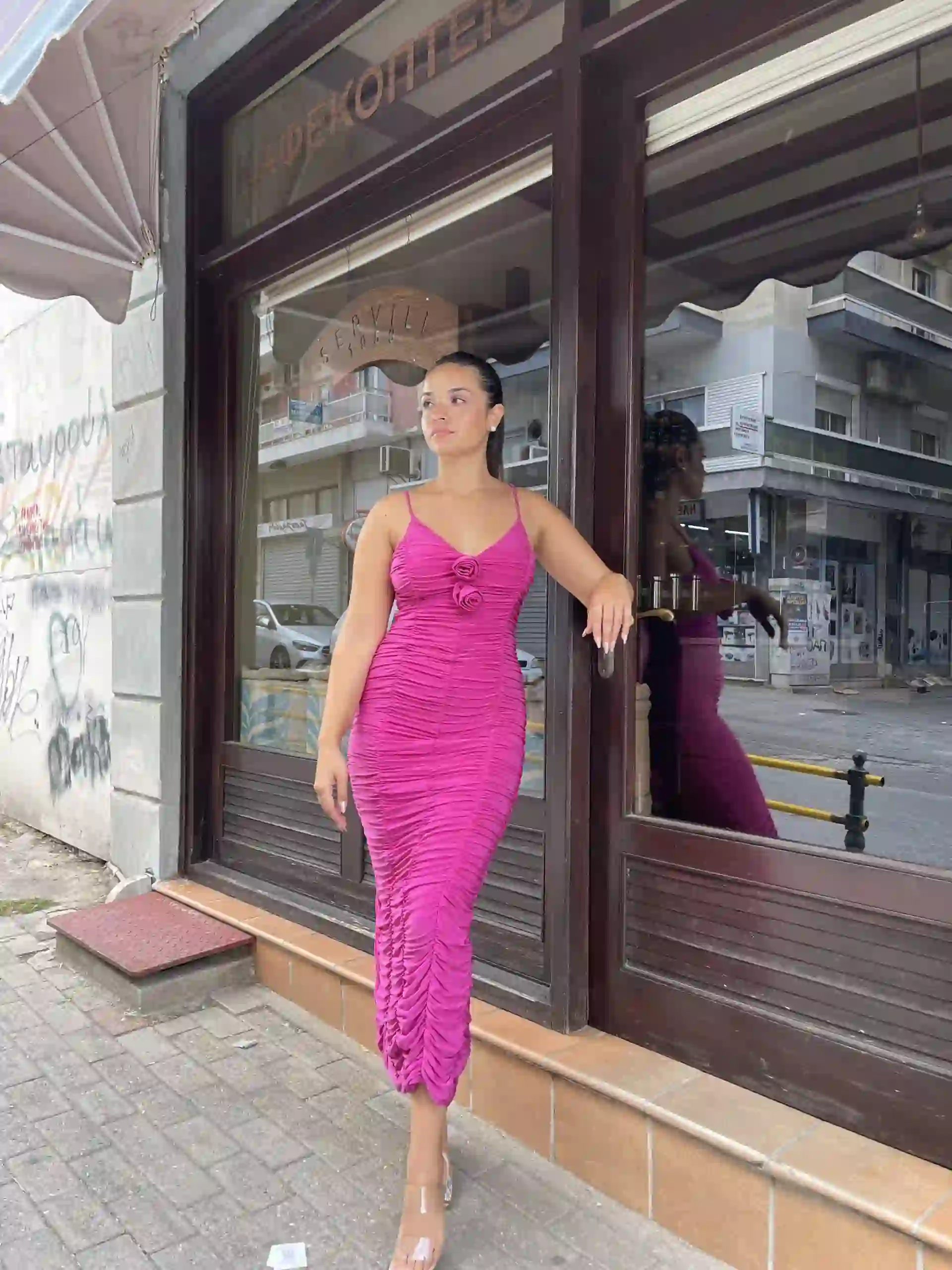 ‘Rodney’ Φόρεμα / Ματζεντα ✨