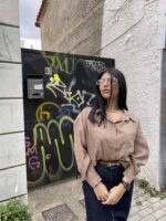 Oversize Πουκάμισο/ Καφέ